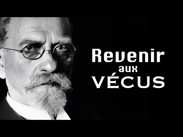 Husserl - La phénoménologie