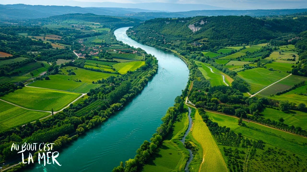 La Garonne -  Au bout c'est la mer