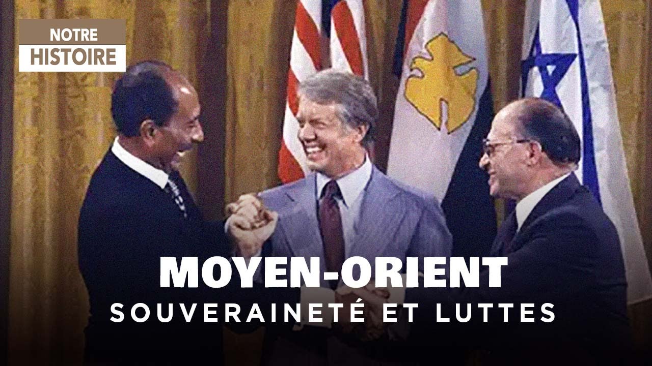 Naissance d'Israël, conflits palestiniens et accords de camp David : 30 ans de tensions