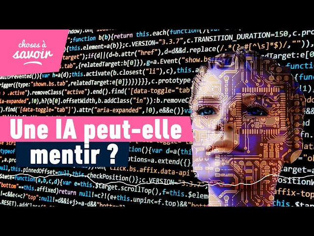 Une IA peut-elle mentir délibérement ?