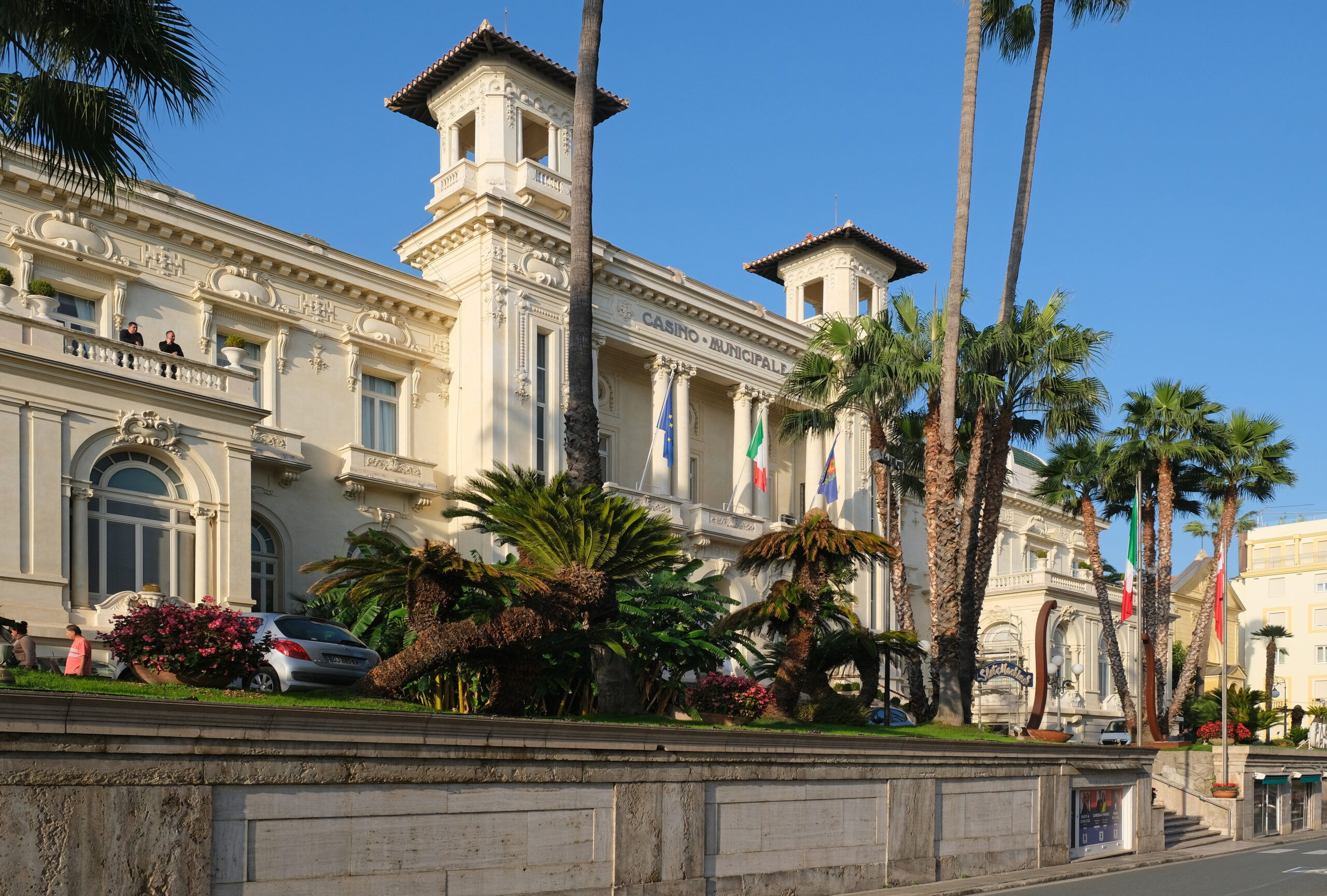 Sanremo est également connue pour son célèbre Casino Municipal, édifice emblématique inauguré en 1905. 